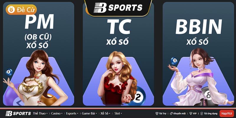 Game xổ số tại nhà cái Bsport