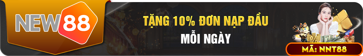 Tặng 10% điểm nạp cho lần nạp đầu tiên trong ngày